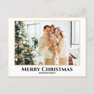 Simple Elegant avec la carte postale de Noël