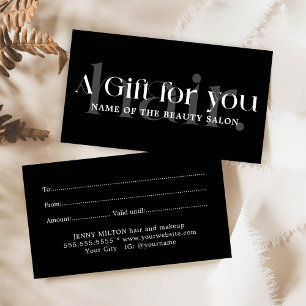 Simple Elegant Black White Beauty