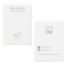 Simple Elegant Blush Heart Blank Jewellery Display