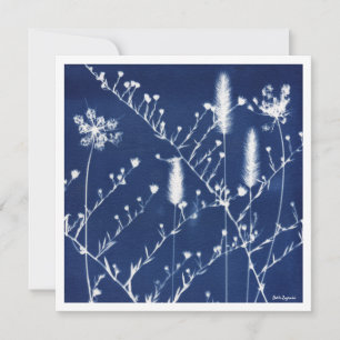 Simple Elegant Botanical Personalized Card