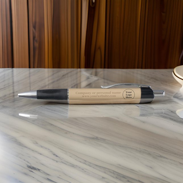 Simple elegant brown pen (Creator Uploaded)