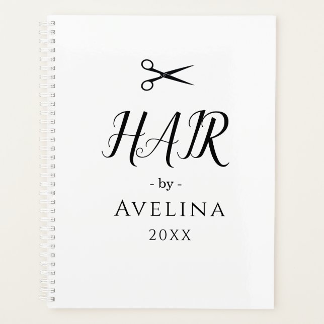 Simple elegant business light beauty salon (Devant)