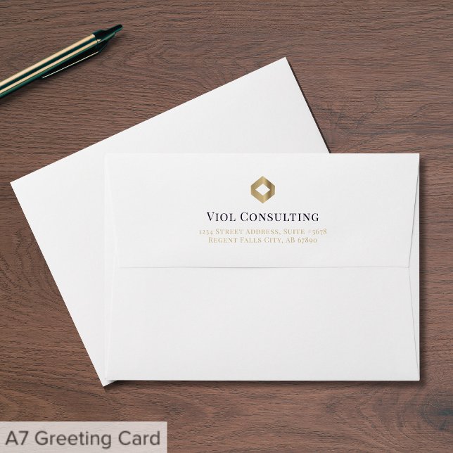 Simple Elegant Business Return Address Envelope (Creator Uploaded)