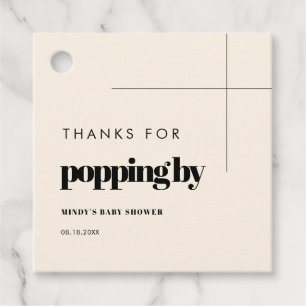 Simple elegant & chic Thanks for popping by Favour Tags