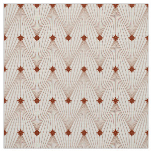 Simple elegant Christmas tree Fabric