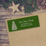 Simple Elegant Christmas Tree Party Invitation Lab<br><div class="desc">This elegant design features a snowy Christmas tree with lights. Click the customize button for more flexibility in modifying the text and the graphics! Variations of this design as well as coordinating products are available in our shop, zazzle.com/store/doodlelulu. Contact us if you need this design applied to a specific product...</div>