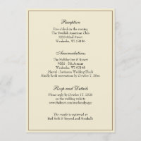 Simple Elegant Classic Wedding Reception Enclosure