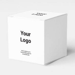 Simple elegant custom add your name marble thanks  favor box