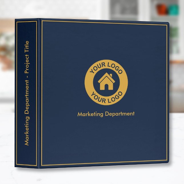 Simple Elegant Custom Business Logo And Text Binder (Creator Uploaded)