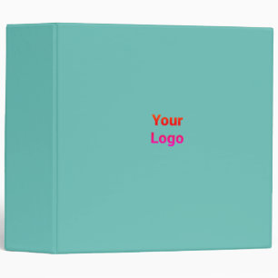 Simple elegant custom logo here company    binder