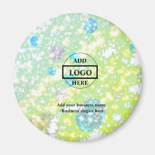Simple elegant custom logo here company    car mag magnet