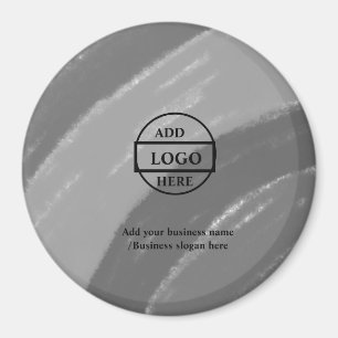 Simple elegant custom logo here company    car mag magnet