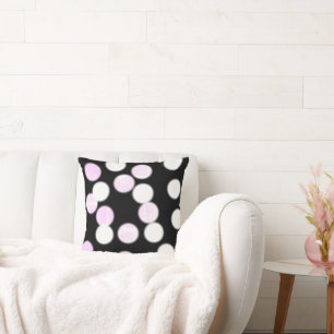 Simple elegant custom logo here company easter gre throw pillow