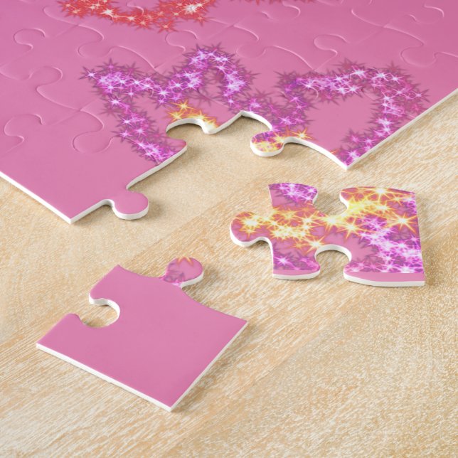 Simple elegant custom logo here company   jigsaw puzzle (Side)