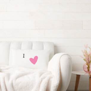 Simple elegant custom logo here company   lumbar pillow