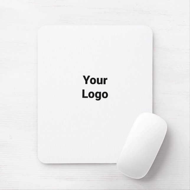 Simple elegant custom logo here company     mouse  pad (With Mouse)