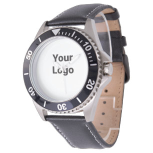 Simple elegant custom logo here company         watch
