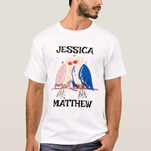 simple elegant cute valentine, Sweet for couple T-Shirt
