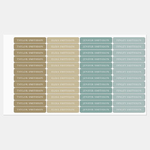 Simple Elegant Earthy Minimal Add Your Name School