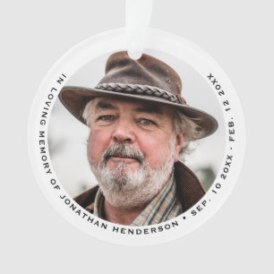 Simple Élégant En Mémoire Amoureuse