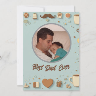 Simple & Elegant Father’s Day Greeting Card