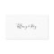 Simple Elegant Flat Wedding Place Card
