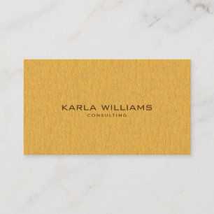 Simple Elegant Golden Texture Background Business Card