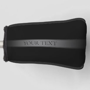 Simple Elegant Gradient Stripe Editable Colour Golf Head Cover