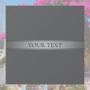 Simple Elegant Gradient Stripe Editable Colour Window Cling