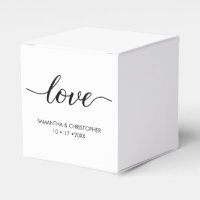 Simple & Elegant Love Wedding Personalized