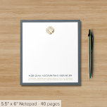 Simple Elegant Luxury Notepad<br><div class="desc">Streamline your thoughts with this luxury notepad, where simple elegance meets everyday functionality. Its clean lines and premium feel make it a staple for busy professionals and executives.</div>