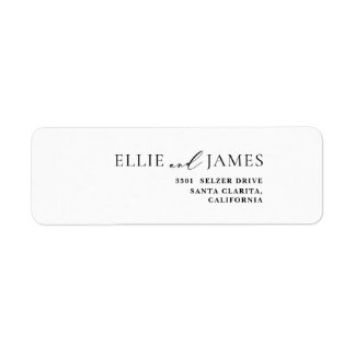 Simple Elegant Minimal Modern Stylish Return