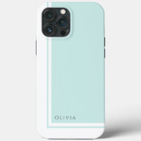 Simple Elegant Minimalist Colour Block with Name