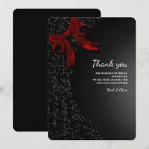Simple Élégant minimaliste Carte de remerciements