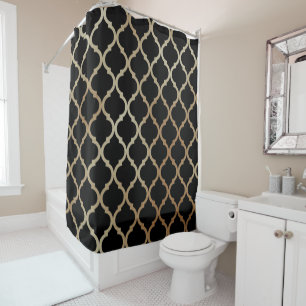 Simple Elegant Modern Gold Moroccan Pattern