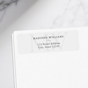 Simple Elegant Modern Monogram