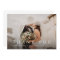 Simple Elegant Modern Wedding Photo Thank You Card