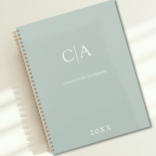 Simple, elegant monogram invitation planner