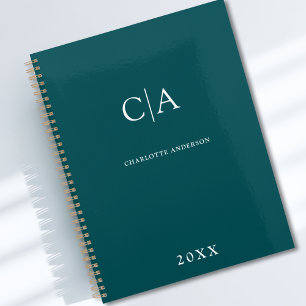 Simple, elegant monogram invitation planner