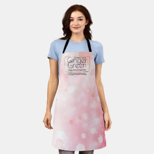 Simple Elegant Pink Bokeh  Apron
