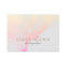 Simple Elegant Pink Peach Gradient Marble Gray