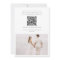 Simple Elegant QR Code Wedding Photo