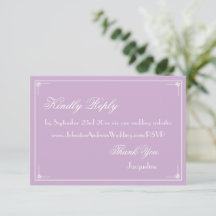 Simple elegant script chic wedding website RSVP