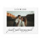 Simple Elegant Script Just Got Engaged Photo