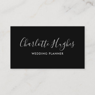 Simple Elegant Signature Business Card