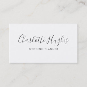 Simple Elegant Signature Business Card