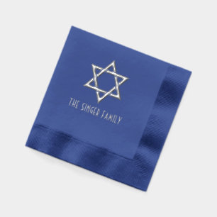 Simple Elegant Star of David #3 Nom de famille