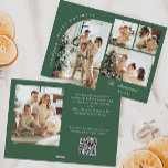 Simple Elegant Stylish 5 PHOTO Christmas Greeting Holiday Card<br><div class="desc">Simply Elegant Stylish PHOTO Christmas Greeting Holiday Card.
 
Surprise and bring joy to your close ones and make the celebration unforgettable.

 For further customization,  please click the "customize further" link and use our design tool to modify this template.</div>