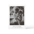Simple Elegant Text and Photo | Wedding