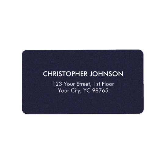Simple Elegant Texture Blue White Masculine